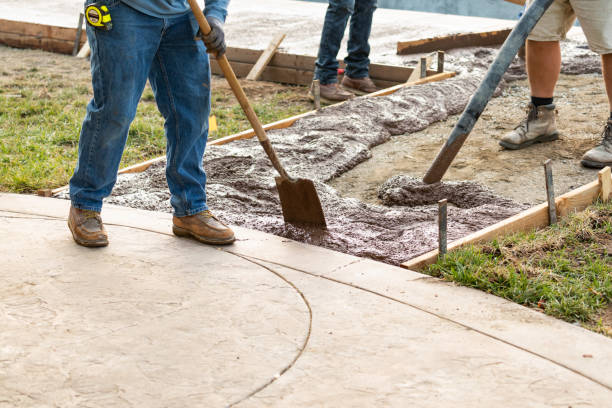 Concrete Walkway Installation in TX